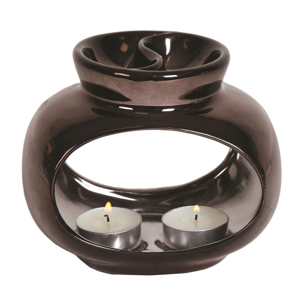 Oval Obsidian Double Wax Melt Warmer £5.69